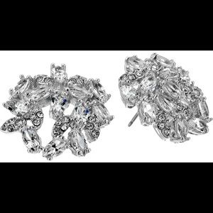 Kate Spade Crystal Ivy Statement Stud Earring